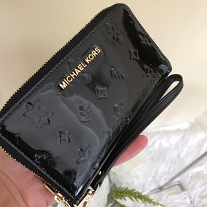 Michael Kors Jet set large flat phone wallet